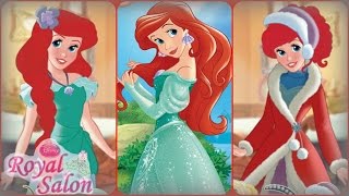 ♡ Disney Princess Ariel Royal Salon ♡ Awesome Makeover Game App For Kids screenshot 3