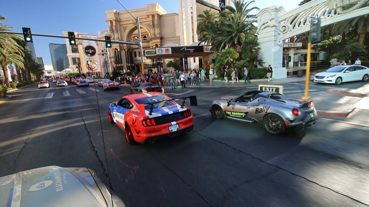 POLICE ESCORT down the Las Vegas Strip!!! YouTube