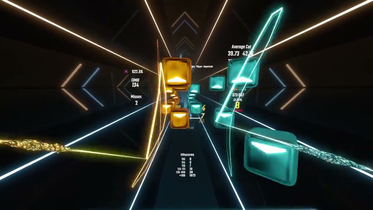 [Beat Saber] Superkota || Rampant - 45.96% - Level 33 Jumps