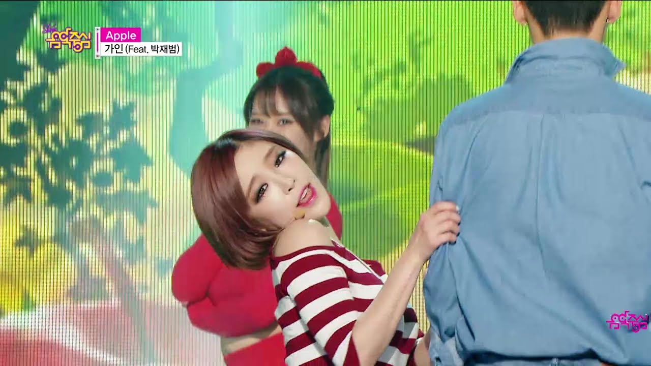 【TVPP】Gain(BEG) - Apple (Feat. Jay Park), 가인(브아걸) - 애플 @ Show Music Core Live