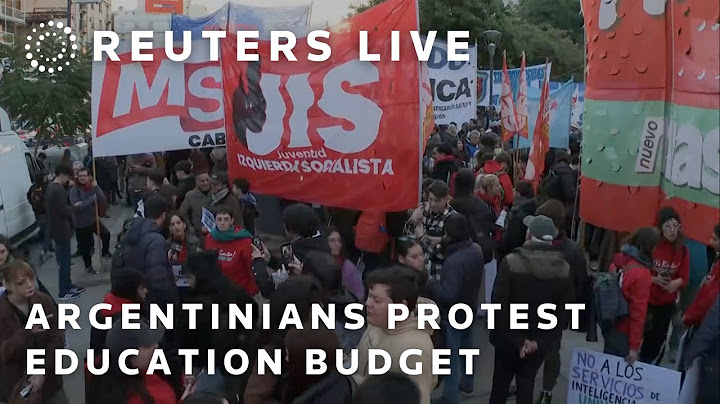 LIVE: Protest over Argentine President Milei's education budget