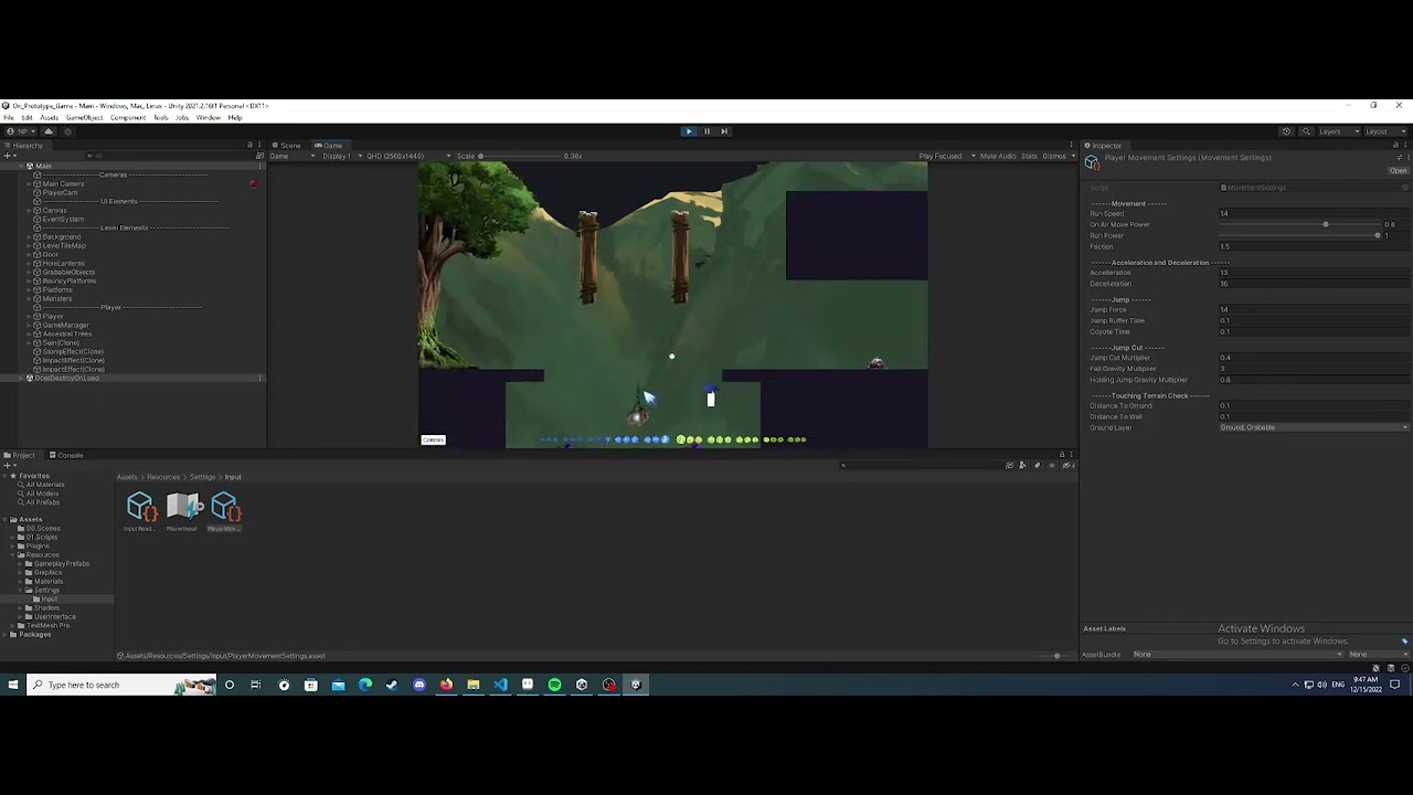 Platformer Prototype - YouTube