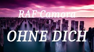RAF Camora - OHNE DICH (lyrics)