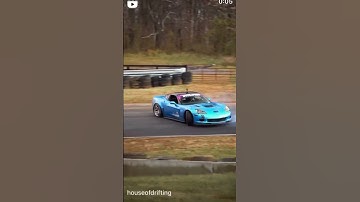 C6 Corvette does INSANE Reverse Entry Drift!!! #shorts