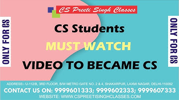 crack cs in one attempt; best cs classes ; best pen drive for cs executive/ professional/cseet