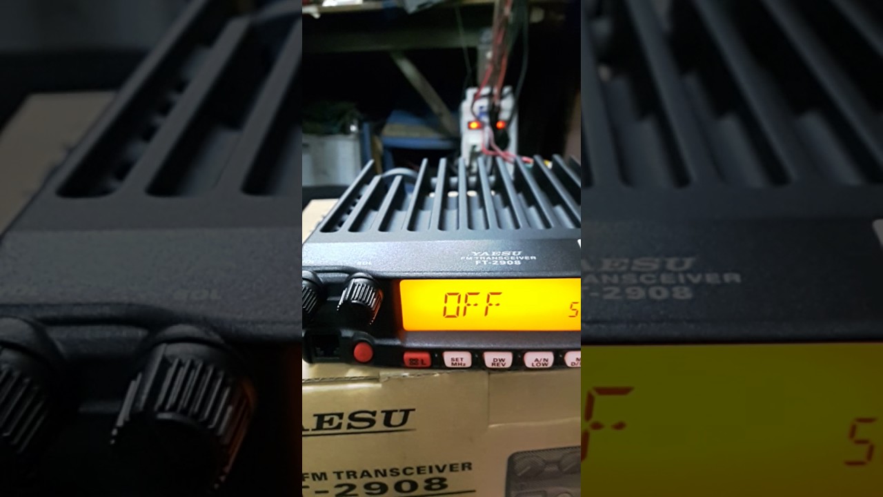 วิธีตั้งโทน Yaesu FT2900 FT2908