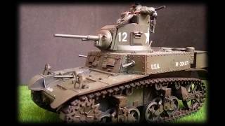  Stuart M3 (Tamiya) 1/35 tank