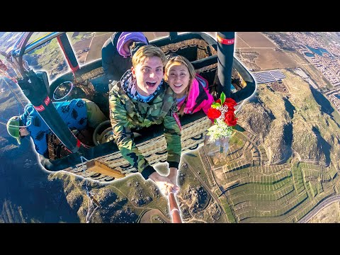 DONT LOOK DOWN!! (SCARY VALENTINES DATE WITH CARTER SHARER)