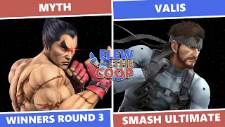 Flew The Coop 2: Winners Round 3 - Myth (Kazuya, Wii Fit Trainer) Vs. Valis (Snake) SSBU
