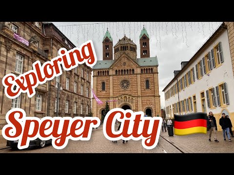 SPEYER CITY GERMANY 4K || UNESCO WORLD HERITAGE CATHEDRAL #travelgermany #travel #traveleurope
