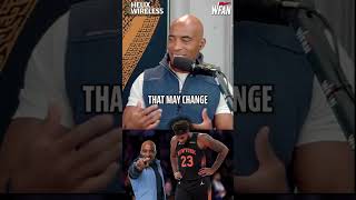 Tiki says Mitchell Robinson's injury could impact him a lot, but it will come down to pain tolerance