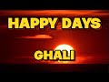 Ghali - Happy Days Lyrics 🎶