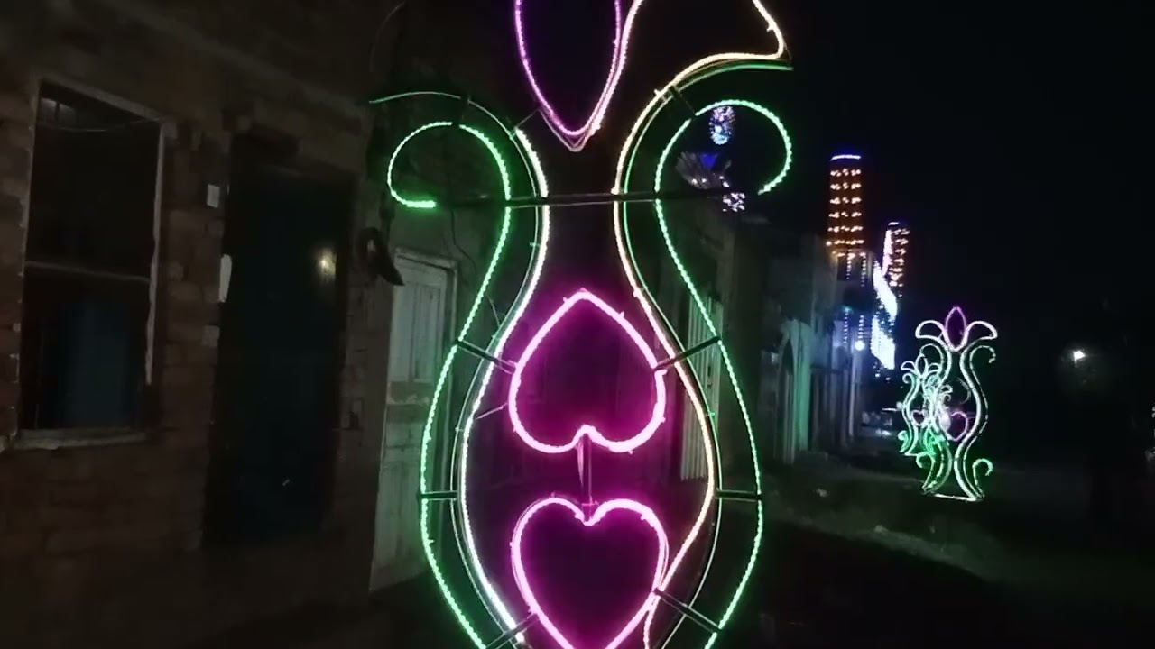 Beautiful decorations lights 