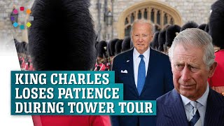 King Charles loses patience at chatty Joe Biden