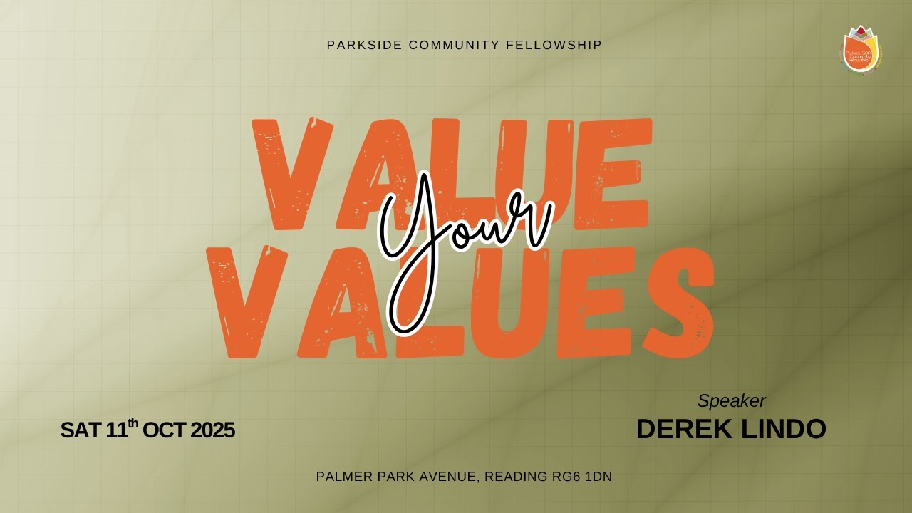 Eld. Derek Lindo // Value your Values