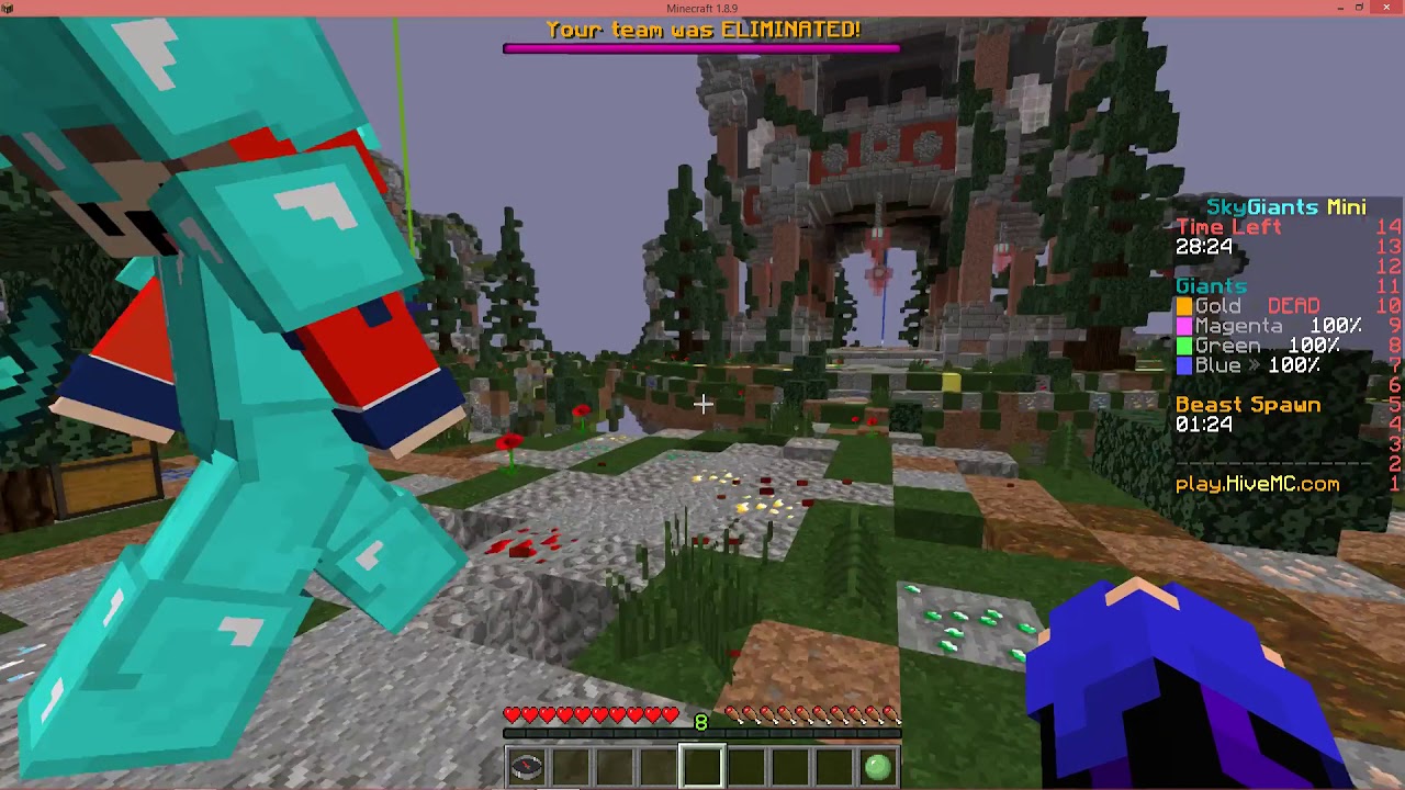 Hacker report HiveMC SkyGiants