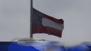 CONFEDERATE FLAG AT NC CAPITOL