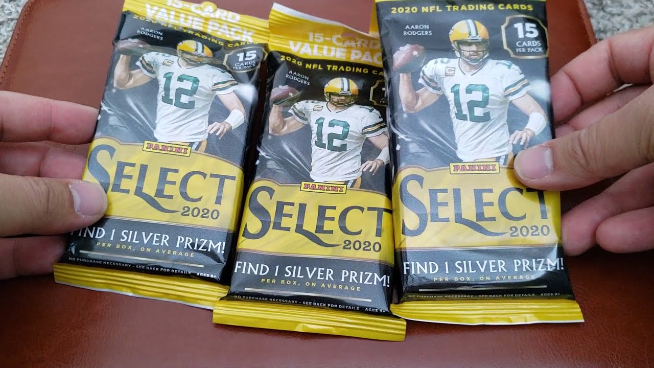 2020 Panini NFL Select Cello 15 Card Value Pack Opening!!!