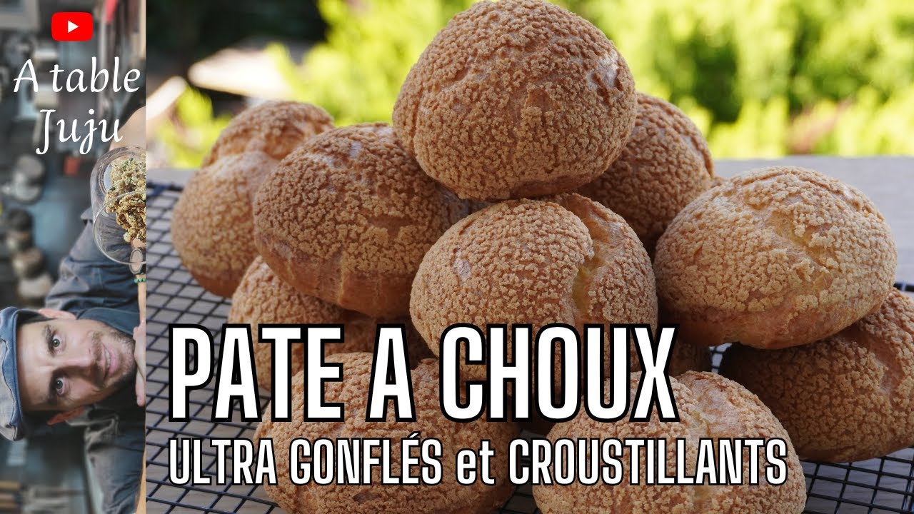 Pâte à choux maison | Avec craquelin croustillant
