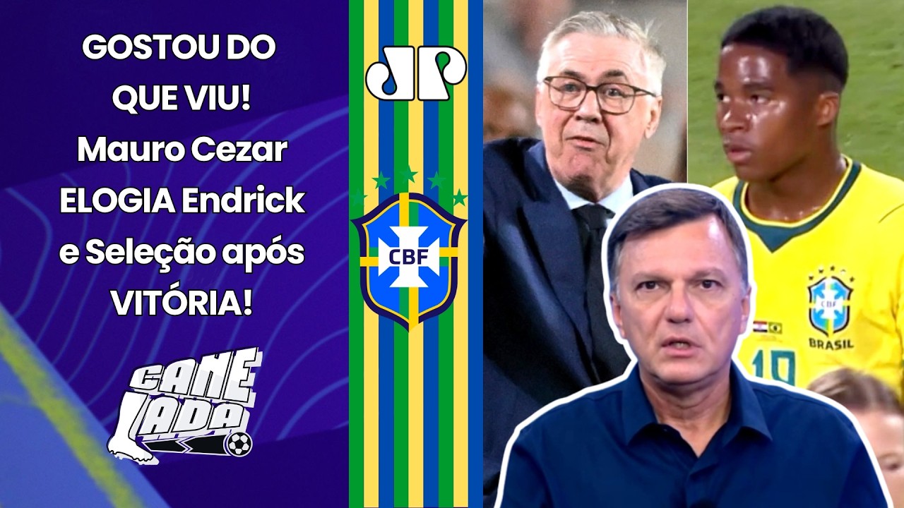 MAURO CEZAR: "O ENDRICK TEM QUE IR À COPA!!! E a SELEÇÃO CLARAMENTE..." | BRASIL 3 x 1 CROÁCIA