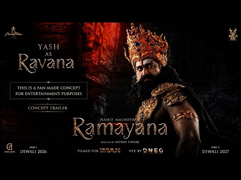 Ramayana - Trailer | Yash As Rawana | Ranbir Kapoor | Nitesh Tiwari | Ai Concept Trailer