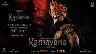 Ramayana - Trailer | Yash As Rawana | Ranbir Kapoor | Nitesh Tiwari | Ai Concept Trailer