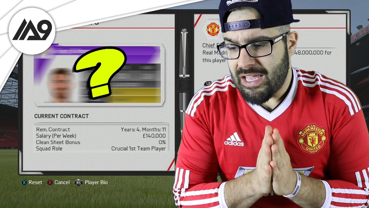 One of the Best CB In the World to Manchester United FIFA 16 Career