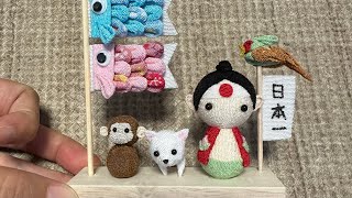fukujiroページ　つまみ細工　　ブタさんの雛人形　金太郎　桃太郎 mqdefault.jpg
