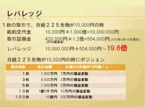日経２２５先物初心者講座