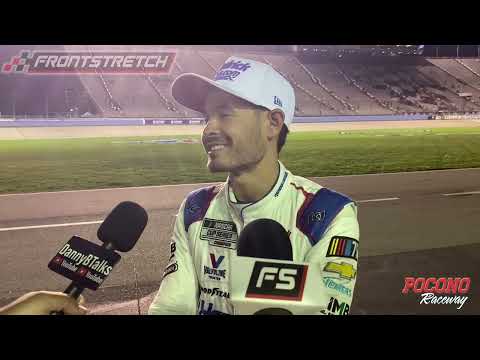 Kyle Larson Frustrated