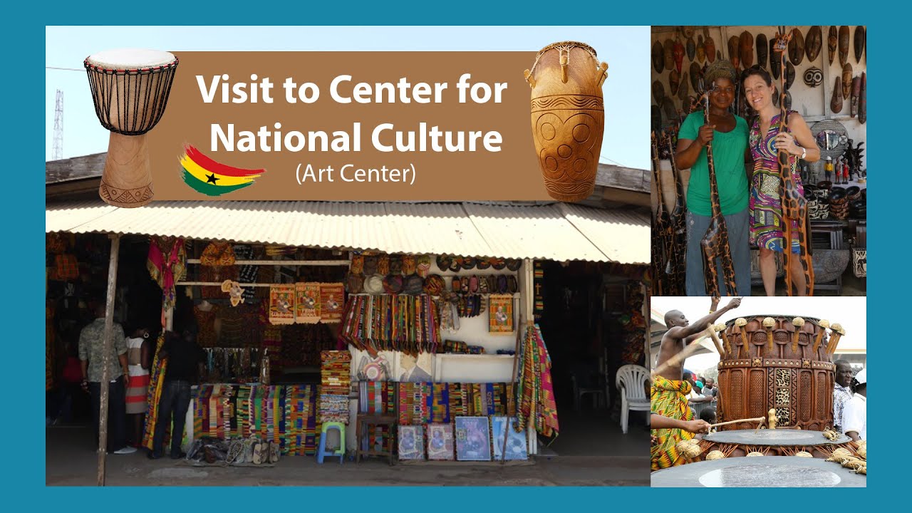 A visit to the National Center for Culture  (Accra Art center) 