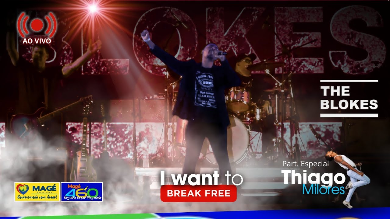 I Want to Break Free - Queen  | Por Banda The Blokes | Part. Esp.: Thiago Millores