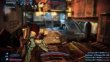 Mass Effect 3 Multiplayer Gameplay: Gold Reapers on Firebase Ghost
