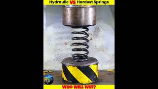 Hydraulic Press Vs Hardest Springs Of Different Countries #shorts #whatif #uniqueexperiment screenshot 3