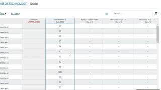 How to use Canvas Gradebook to set Missing Assignments to a Certain Score