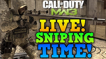 "QUICKSCOPE!" Call Of Duty: Modern Warfare 3 LIVE w/ jackanater123 (COD MW3)