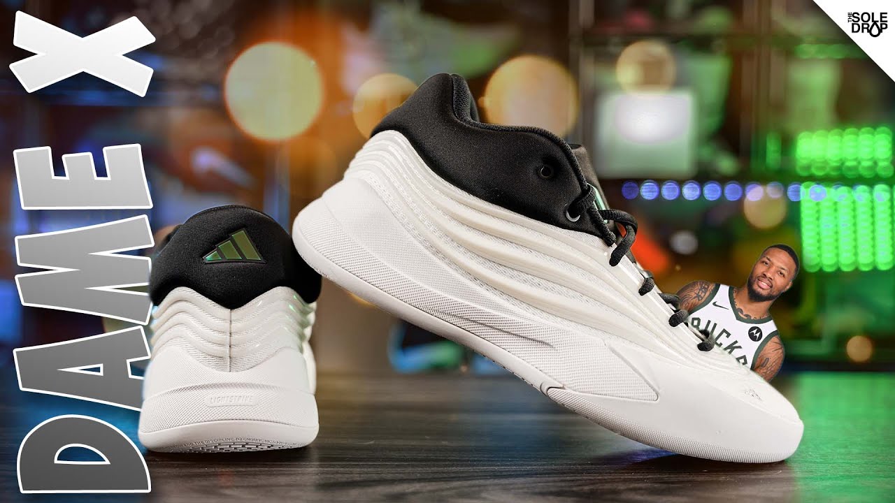 Adidas Dame X Detailed Look & Review! - YouTube