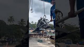 Thailands Longtail boats are built different.