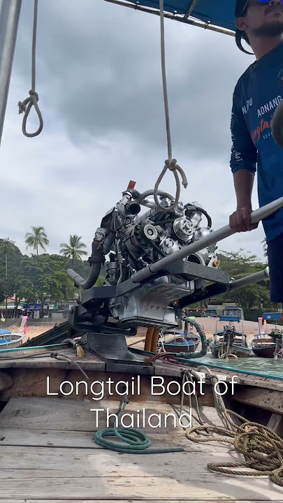 Thailands Longtail boats are built different.