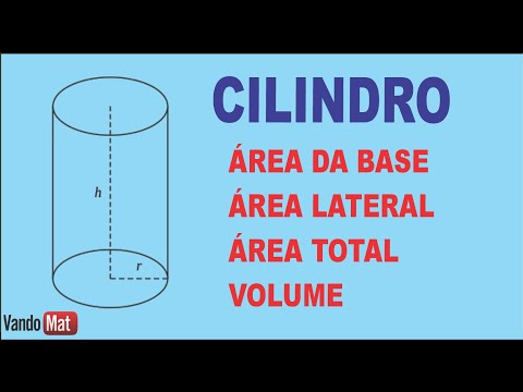 Vídeo: Como Encontrar A área Da Base De Um Cilindro