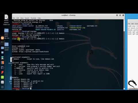 knock Subdomain Scanner Information Gathering Tool Kali Linux