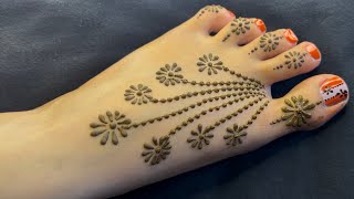 New henna feet mehndi design | latest feet mehndi 2026 |#shortvideo #mehndi