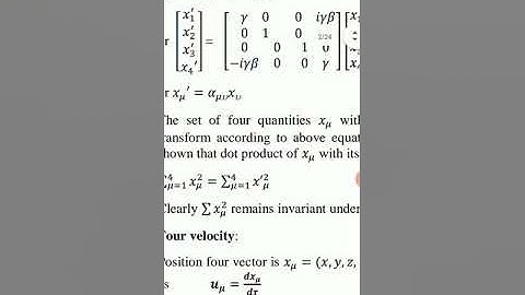 Electrodynamics- Lorentz transformation & four vector