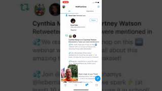 In Twitter - new followers show up as a notification