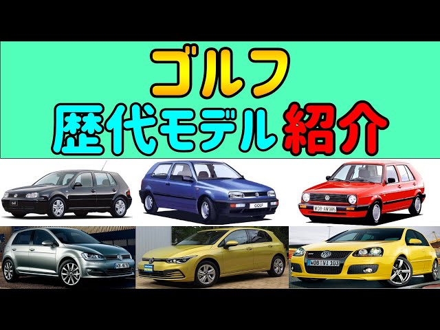 歴代ゴルフ(1〜7)ミニカーセット(限定品) 1/87 フォルクス ワーゲン