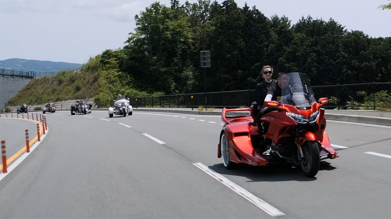 仲間と一緒にGORDONトライクで静岡探索 - 忘れられない日本の冒険！