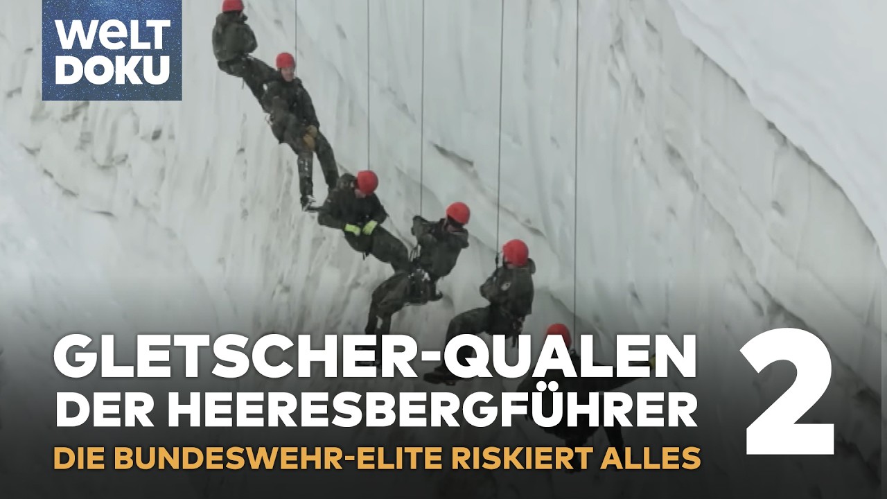 DIE HEERESBERGFÜHRER: Gnadenlose Gletscherspalten - Bundeswehr-Elite kämpft eiskalt ums Überleben!