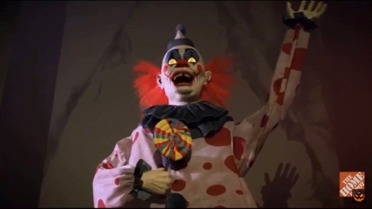 NEW! Old Time Clown Home Depot Halloween 2020 YouTube