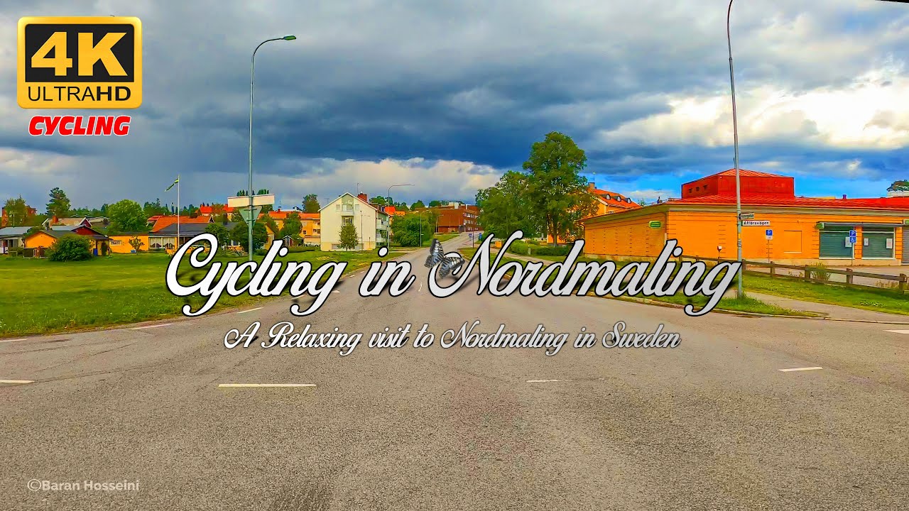 Cycling Through Nordmaling | Relaxing Summer Ride in Northern Sweden 2020 ☀️🚴‍♂️