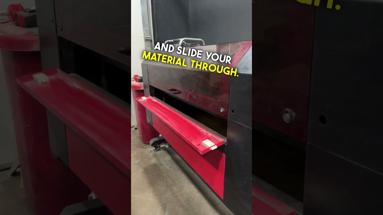 Cut larger pieces with your laser